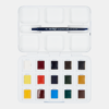 CAJA ACUARELA VAN GOGH 12 PASTILLAS + PINCEL DE REGALO - Imagen 3