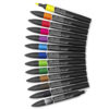 Set rotuladores Promarker brush al agua 12+1 tonos vibrantes - Imagen 3