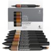 Set surtido Promarker al alcohol 6 tonos neutros