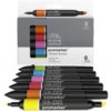 Set surtido Promarker al acohol 6 tonos vibrantes