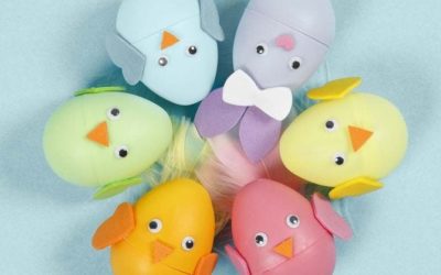 Manualidades para niños: Decoración Huevos de Pascua