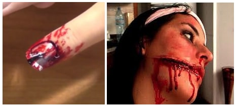 Maquillaje para heridas de Halloween - ArtBendix