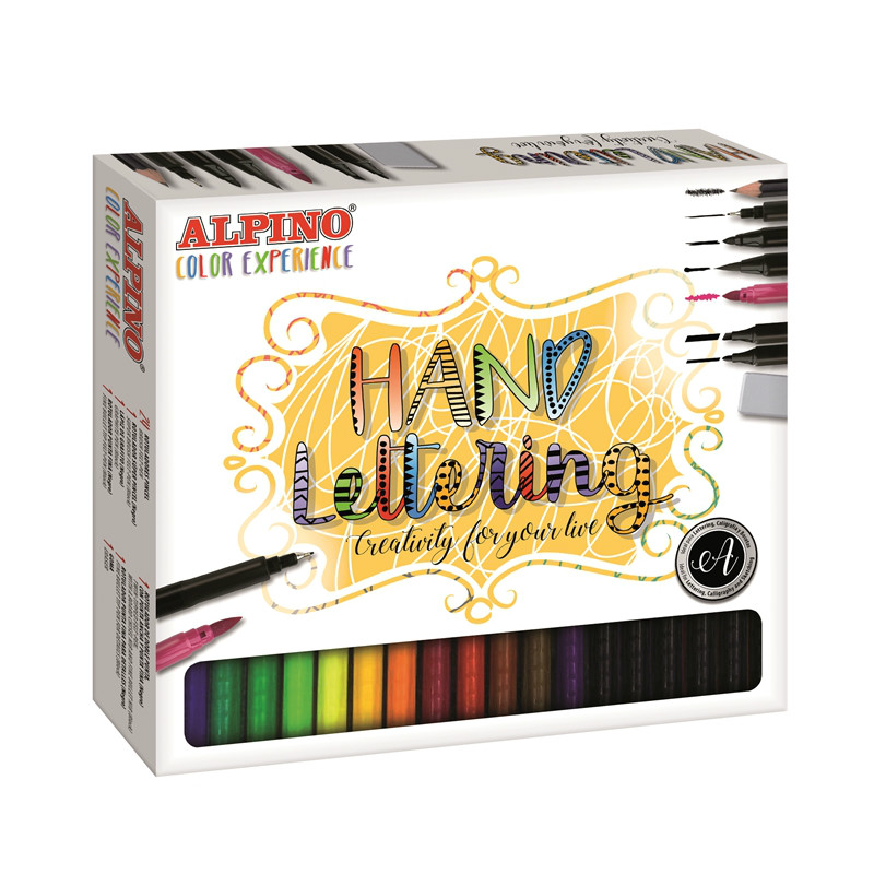Set pintar por números Alpino color experience, incluye todo el material. -  ArtBendix