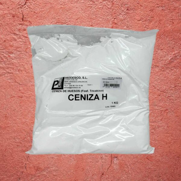 Ceniza de huesos 1kg