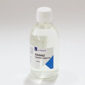 Barniz supercristal la pajarita en bote de 50ml y 250ml